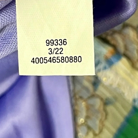 Lauren Conrad XS Flutter Sleeve Wrap Midi Dress Bouquet floral Prep Cottegecore - Picture 7 of 11